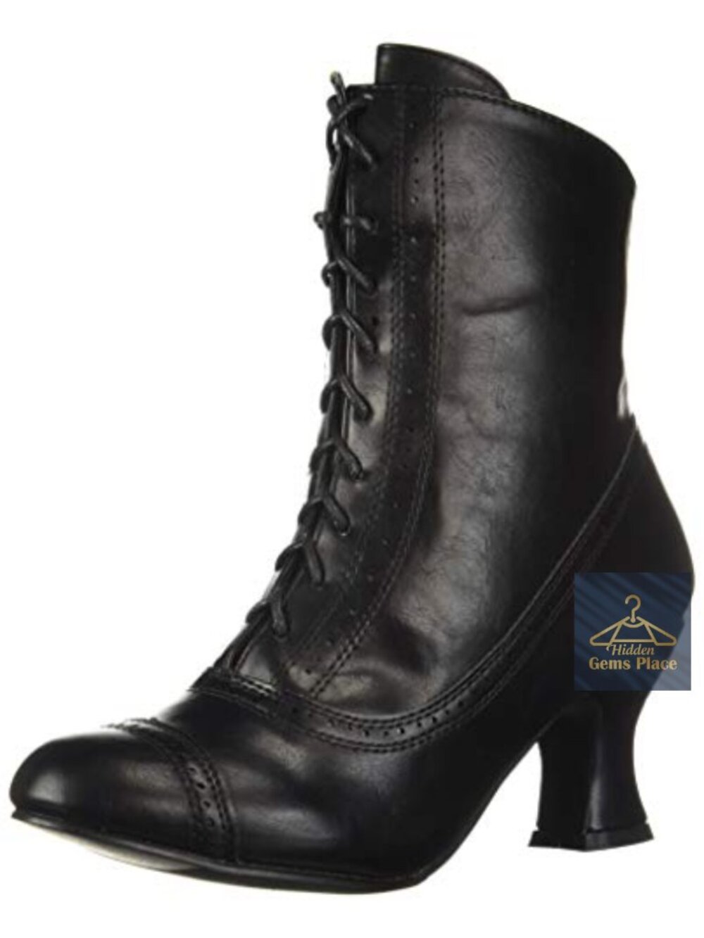 Women's Mid-Calf Boots Block Heel Zip Closure Synthetic
